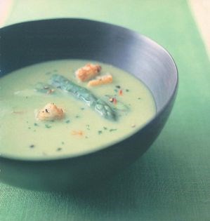 "Health" soup with meatballs and greens (Zuppa alla santé)