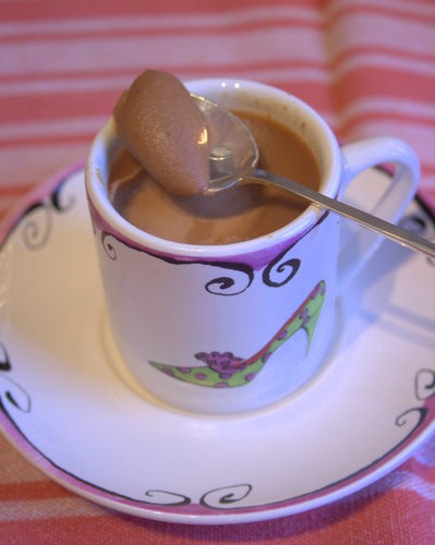 Healthier chocolate pots