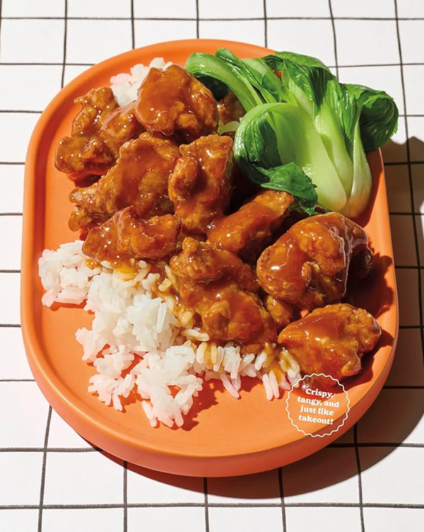 Healthier copycat Panda Express orange chicken 