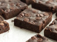 Healthier fudge brownies