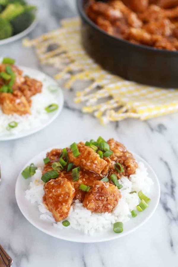 Healthier General Tso's