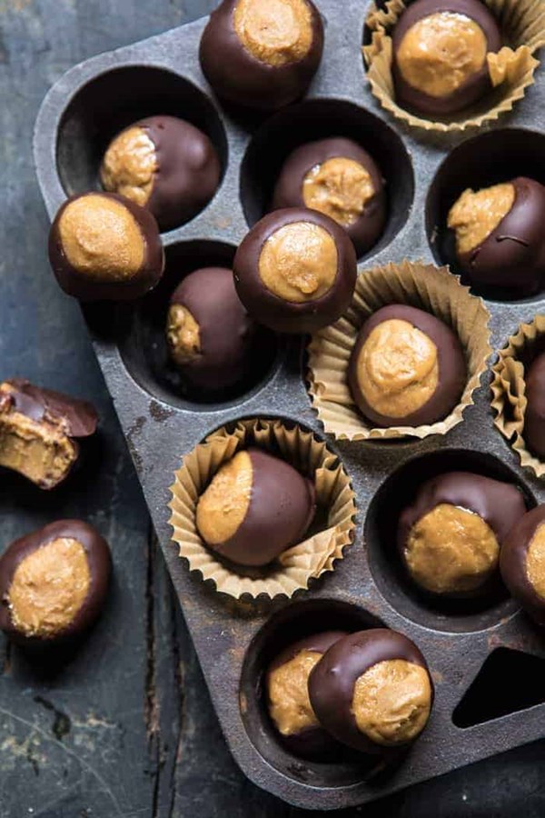 Healthy 5 ingredient buckeyes