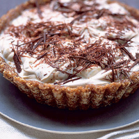 Healthy banoffee pie
