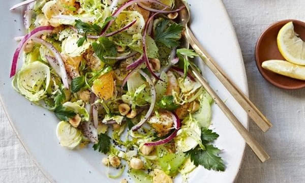 Healthy boxing day salad
