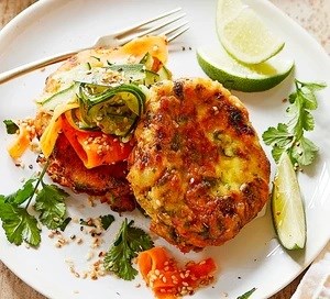 Healthy fish cakes