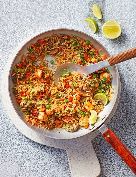 Healthy fried rice
