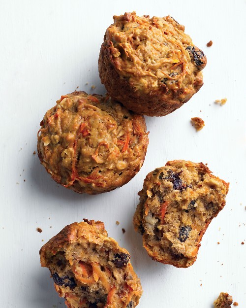 Healthy morning muffins