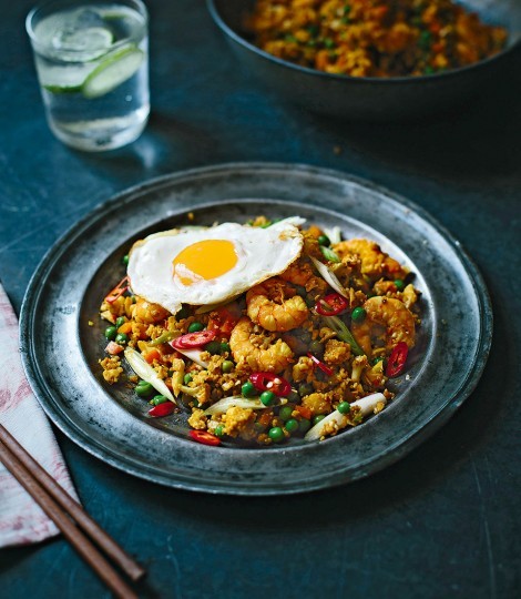Healthy nasi goreng