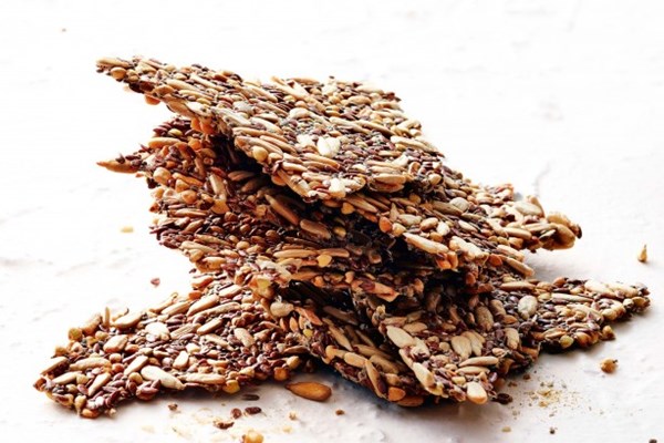 Healthy seed crackers