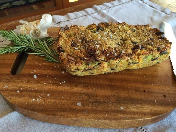 Healthy vegetable bread