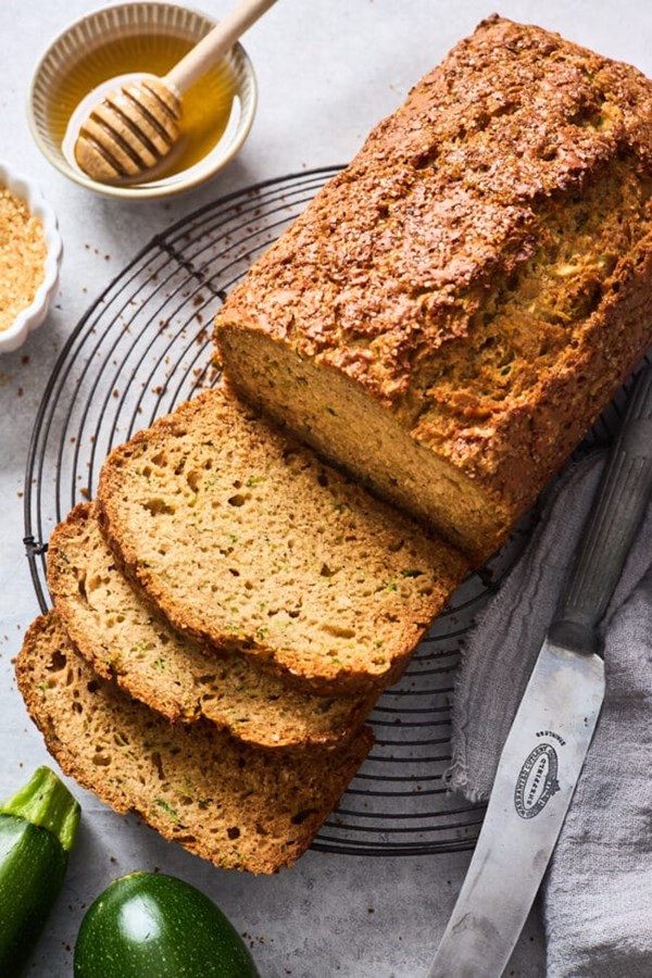 Healthy zucchini bread