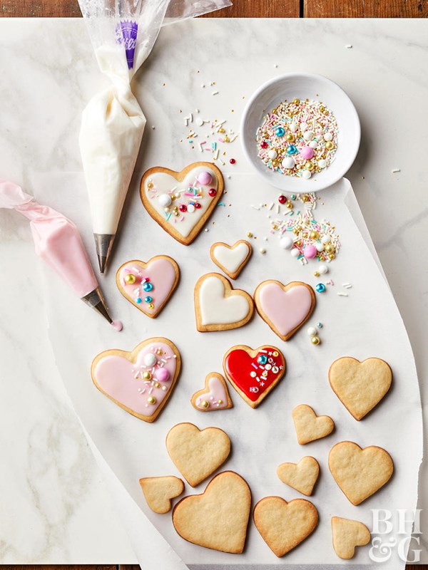 Heart cookies