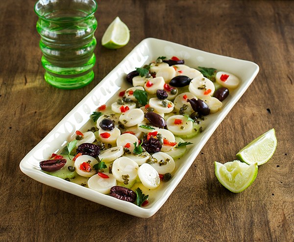 Hearts of palm ceviche