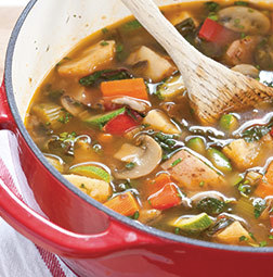 Hearty 10-vegetable stew