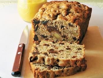 Hearty barley fruit bread