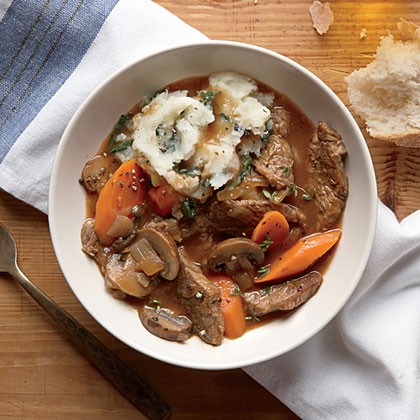 Hearty beef and stout stew