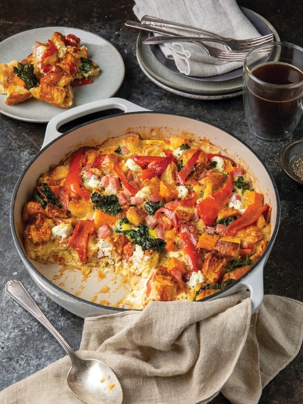 Hearty breakfast casserole