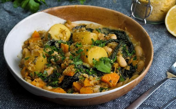 Hearty, herby stew