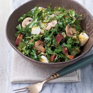 Hearty kale salad