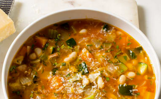 Hearty minestrone