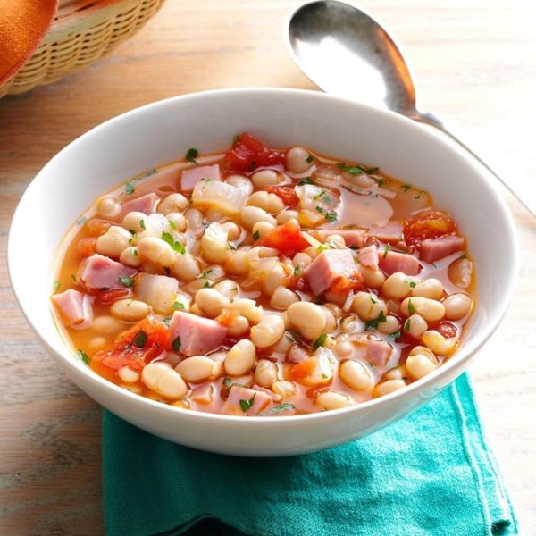 Hearty navy bean soup