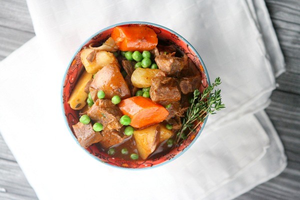 Hearty slow cooker beef stew
