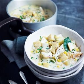 Hearty smoked haddock and celeriac hotpot
