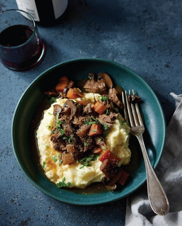 Hearty venison pot roast