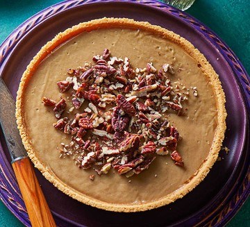 Heather Gonzales' free-from butterscotch pie