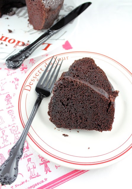 Heavenly chocolate cinnamon bundt cake