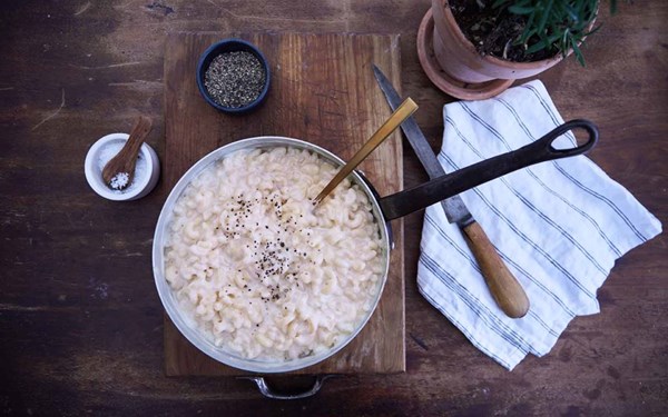 Heavenly Havarti mac and cheese