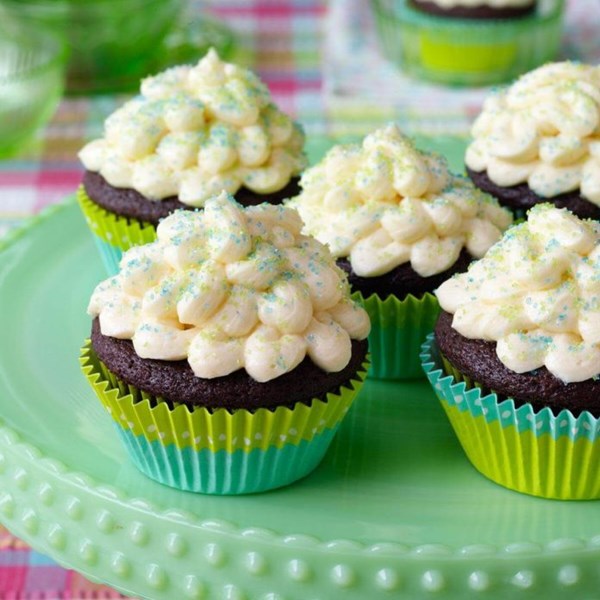 Heavenly surprise cupcakes