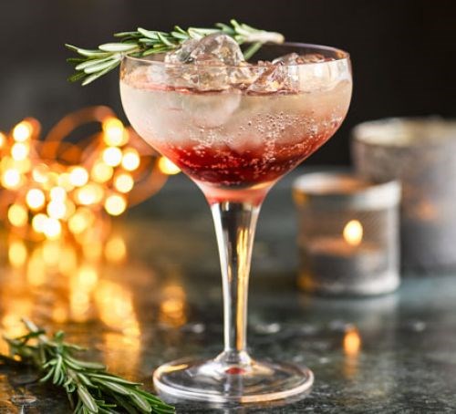 Hedgerow royale cocktail