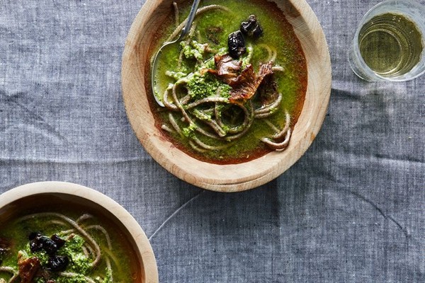 Heidi Swanson's spicy green soup