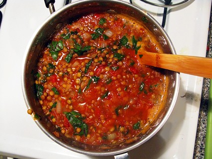 Heidi’s lentil soup