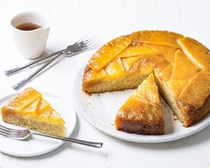 Heilala vanilla pineapple upside-down cake