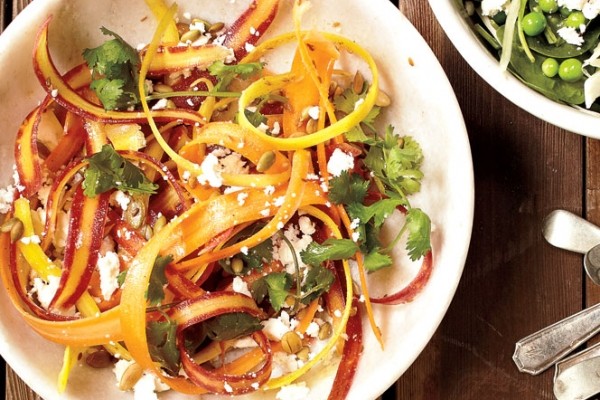 Heirloom carrot salad