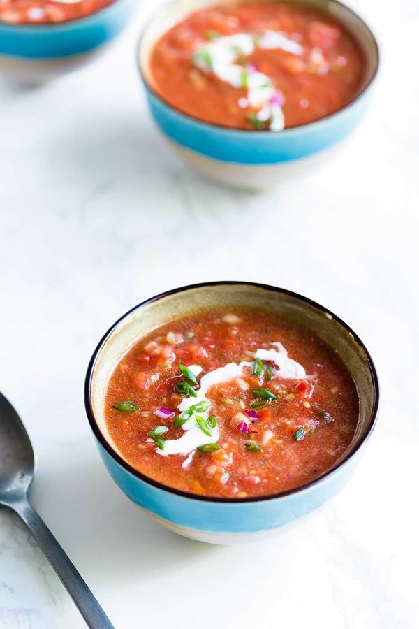 Heirloom gazpacho