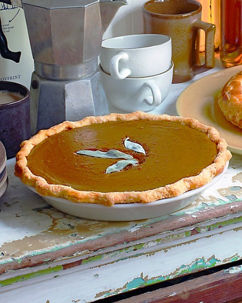 Heirloom-squash and pumpkin pie