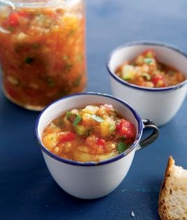 Heirloom tomato gazpacho