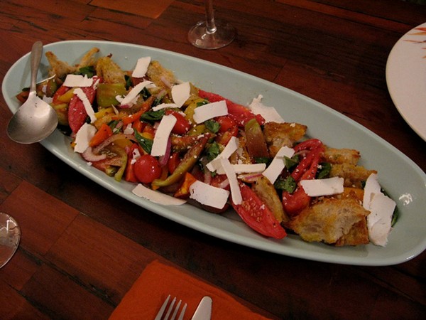 Heirloom tomato salad