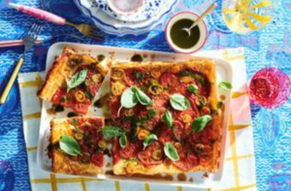 Heirloom tomato tarte Tatin [Alex McCabe]
