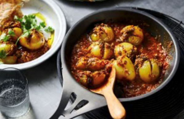Helly Raichura's Indian spicy stuffed onions
