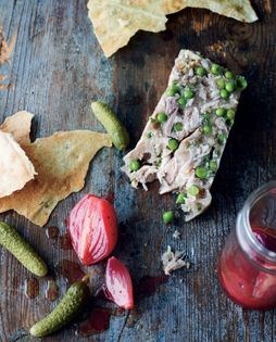 Hen and pea terrine (Terrina di gallina e piselli)