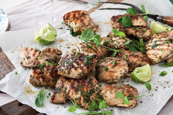 Herb & lime marinated chicken