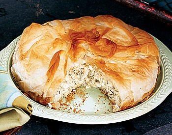 Herb and cheese pie