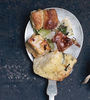Herb and onion stuffing