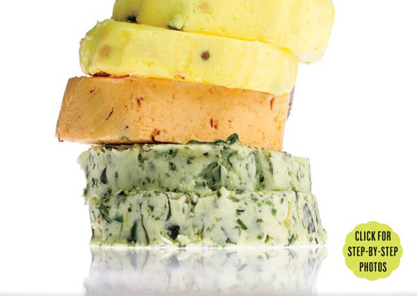 Herb-lemon zest butter