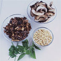Herb, mushroom and pine nut stuffing