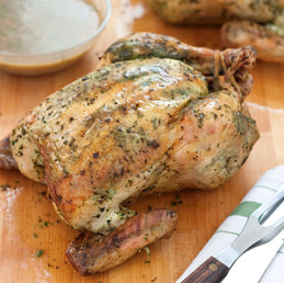 Herb roast chicken